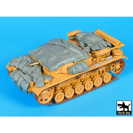 Black Dog T35193 1/35 Sturmgeschutz III Ausf.D Accessories Set for Dragon kit - Military Vehicles & Tanks