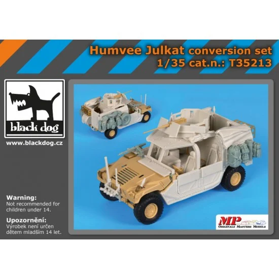 Black Dog T35213 1/35 Humvee Julkat Conversion Set for Tamiya kits - Military Vehicles & Tanks