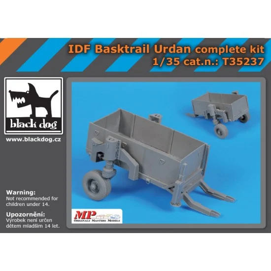 Black Dog T35237 1/35 IDF Basktrail Urdan Compete Kit - Military Vehicles & Tanks