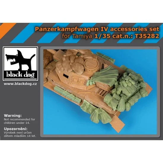 Black Dog T35282 1/35 Panzerkampfwagen IV Accessories set for Tamiya kits - Military Vehicles & Tanks