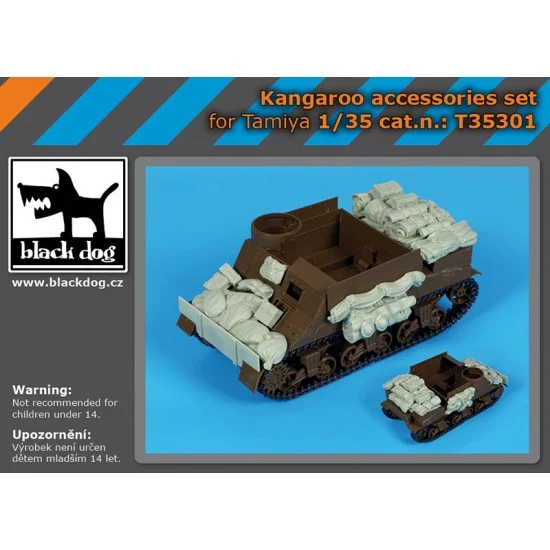 Black Dog T35301 1/35 Kangaroo Accessories Set for Italeri kits - Military Vehicles & Tanks