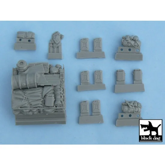 Black Dog T48023 1/48 Sturmgeschutz III Ausf.G Accessories Set for Tamiya kit #32525 - Military Vehicles & Tanks