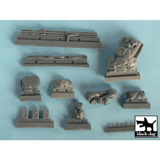 Black Dog T48044 1/48 US M26 Pershing Accessories Set for Tamiya kit #32537 - Military Vehicles & Tanks