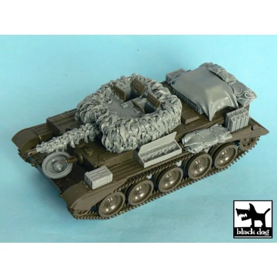 Black Dog T48047 1/48 British Cromwell Hessian Tape Camouflage Netting for Tamiya kit #32528 - Military Vehicles & Tanks