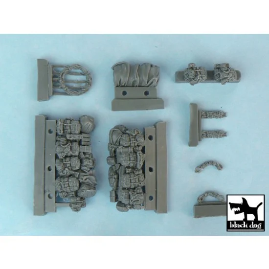 Black Dog T72004 1/72 AAVP7A1 RAM/RS Iraq War Accessories Set for Dragon kit #07237 - Military Vehicles & Tanks