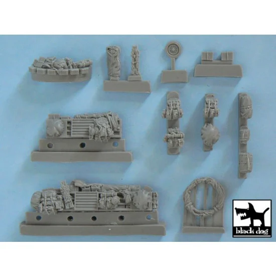 Black Dog T72006 1/72 M2 Bradley Iraq War Accessories Set for Dragon kit - Military Vehicles & Tanks