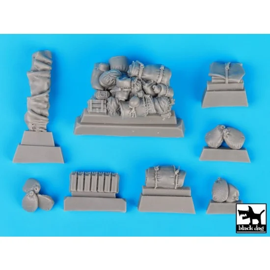Black Dog T72037 1/72 German PzKpfw III Ausf.N DAK Accessories Set for Dragon kit - Military Vehicles & Tanks
