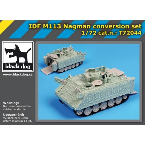 Black Dog T72044 1/72 IDF M113 Nagmas Conversion set for Trumpeter kit - Military Vehicles & Tanks