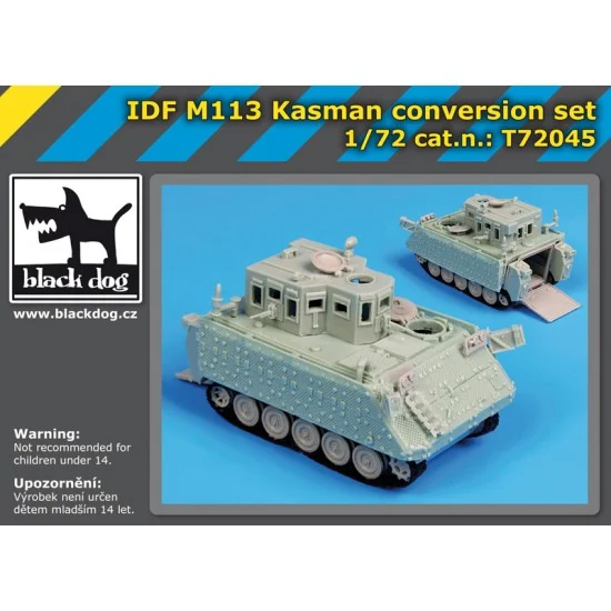 Black Dog T72045 1/72 IDF M113 Kasman Conversion set for Trumpeter kit - Military Vehicles & Tanks