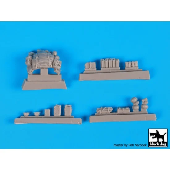 Black Dog T72090 1/72 Sd.Kfz 222 Detail-up Set for Dragon kit