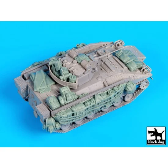 Black Dog T72100 1/72 British Warrior Accessories Set for Trumpeter kit - Military Vehicles & Tanks