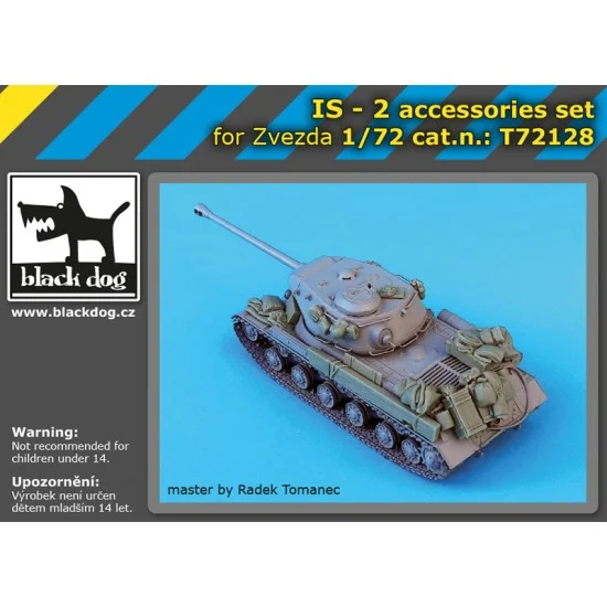 Black Dog T72128 1/72 IS-2 Heavy Tank Detail Set
