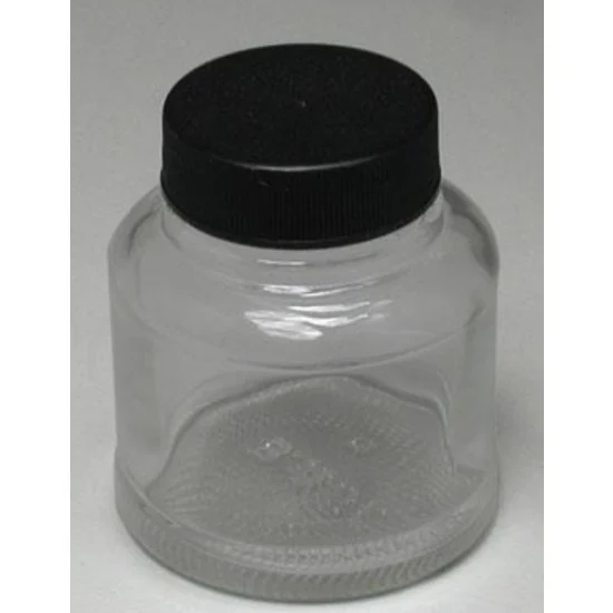 Badger 50-0053 2oz/60ml Glass Paint Jar with Cover