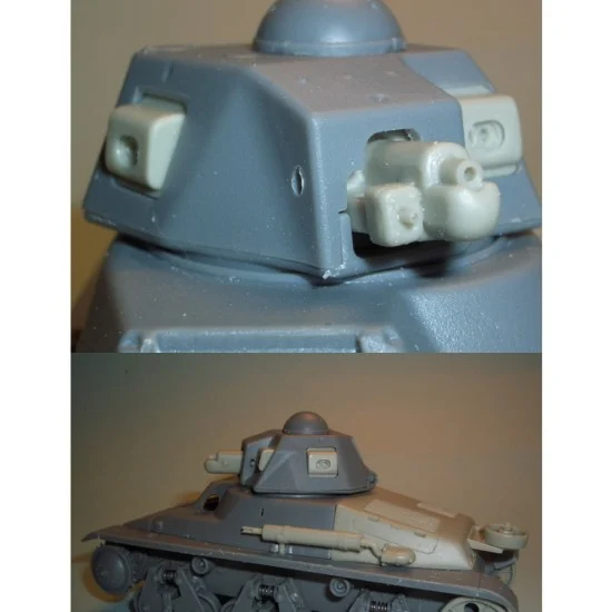 Brach 041 1/35 Hotchkiss H35 Conversion Set for Bronco H39 kits - Military Vehicles & Tanks