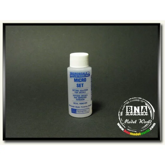 Microscale MI-1 MicroSet Decal Solvent (Soften Decals & Improves Adhesion)