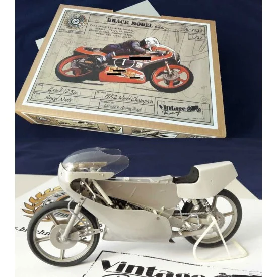 Brach VR10 1/12 Garelli 125cc Motorcycle [1982 Angel Nieto Version] - Model Motorcycles