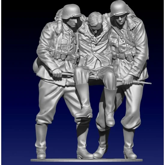 Bolddivision 16003 1/16 120mm Scale "Comrades" (3 figures) - Model Figures