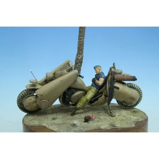 Bolddivision 35032 1/35 BMW R78 G/S Krad w/Figure - Military Vehicles & Tanks
