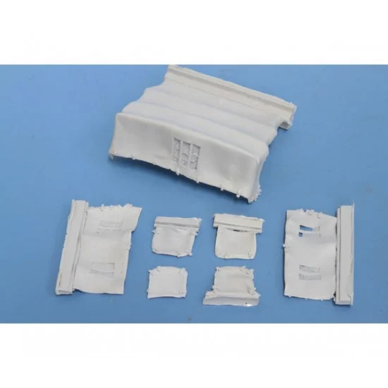 Bolddivision 35038 1/35 SdKfz. 9 Famo Closed Canvas and Skirts for Tamiya kits - Military Vehicles & Tanks