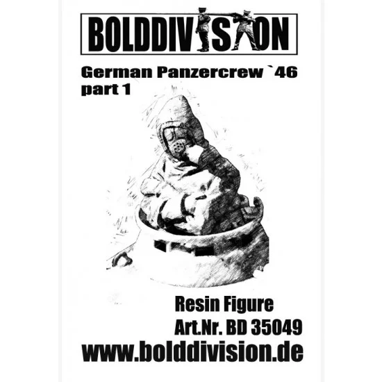 Bolddivision 35049 1/35 German Panzer Tank Crew 1946 - Model Figures