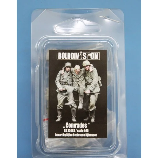 Bolddivision 35063 1/35 Comrades (3 resin figures) - Model Figures