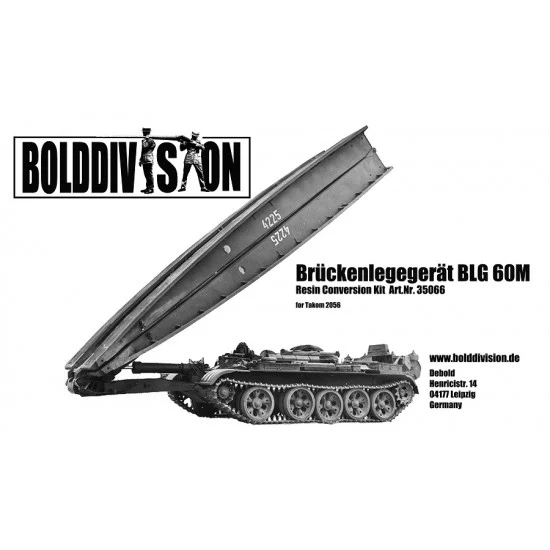 Bolddivision 35066 1/35 Bruckenlegegerat BLG 60 M Coversion set for Takom kit #2056 - Military Vehicles & Tanks