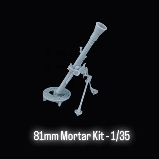 Black Ops 2006 1/35 81mm Mortar Kit - Military Vehicles & Tanks