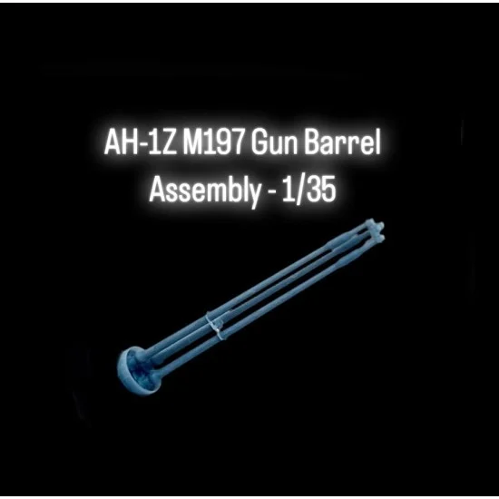 Black Ops 3021 1/35 AH-1Z M197 Gun Barrel Assembly