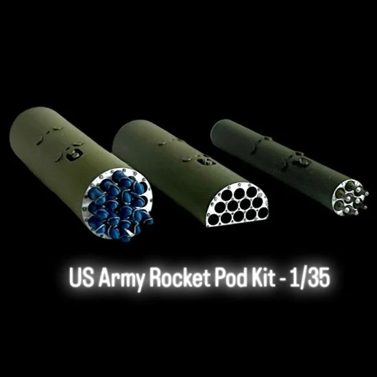 Black Ops 4015 1/35 US Army Rocket Pod Kit - Model Planes