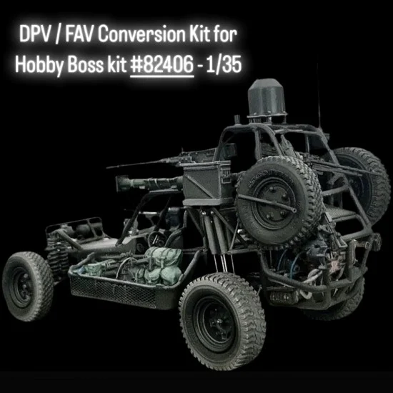 Black Ops 4029 1/35 DPV / FAV Conversion Kit for Hobby Boss kit #82406 - Military Vehicles & Tanks
