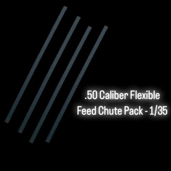 Black Ops 5001 1/35 .50 Caliber Flexible Feed Chute Pack - Military Vehicles & Tanks