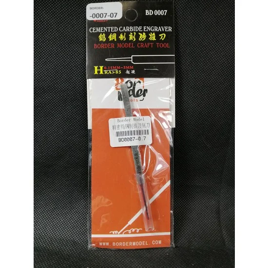 Border Model 0007-07 Cemented Carbide Engraver/Scriber/Chisel (0.7mm)
