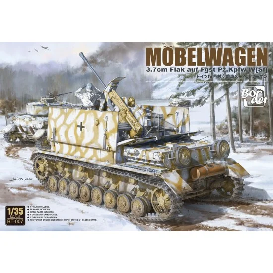 Border Model BT-007 1/35 Mobelwagen 3.7cm Flak auf Fgst PzKpfw.IV [Sf]