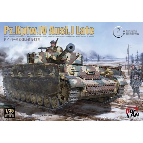 Border Model BT-008 1/35 Pz.Kpfw.IV Ausf.J Late
