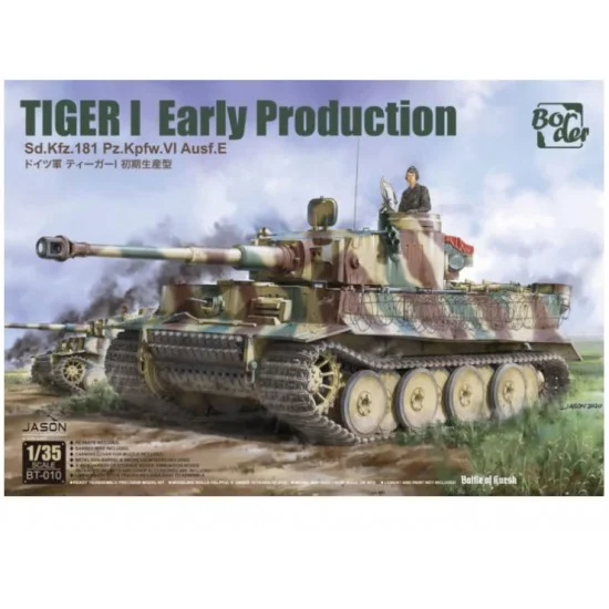 Border Model BT-010 1/35 Tiger I Early Production SdKfz.181 PzKpfw.VI Ausf.E