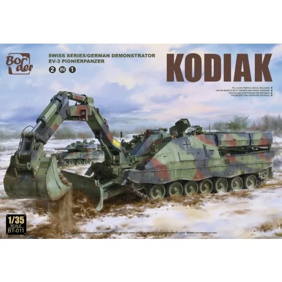 Border Model BT-011 1/35 Swiss Series/German Kodiak Demonstrator EV-3 Pionierpanzer