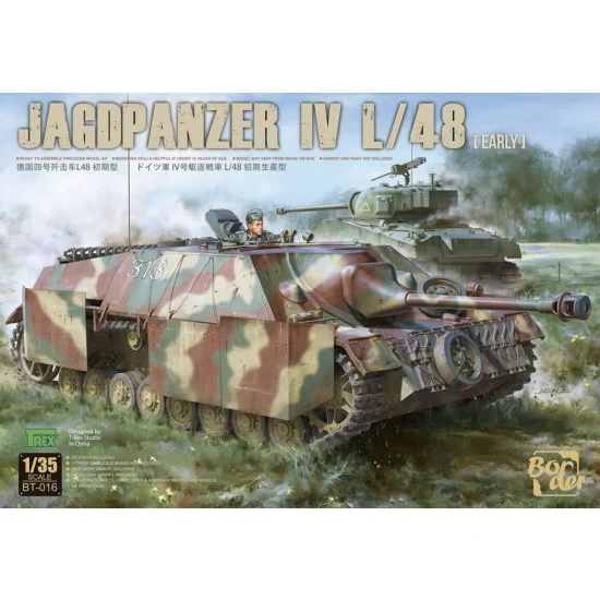 Border Model BT-016 1/35 Jagdpanzer IV L/48 Early Tank Destroyer