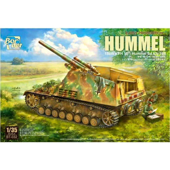 Border Model BT-032 1/35 Hummel Early 15cm sFH 18/1 SdKfz 165