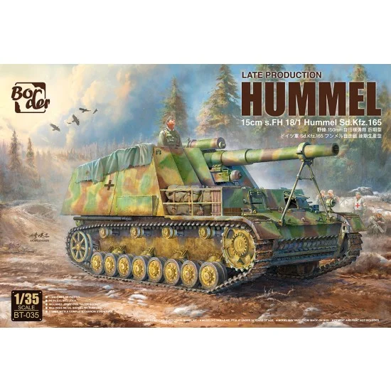 Border Model BT-035 1/35 Hummel Late 15cm sFH 18/1 SdKfz 165