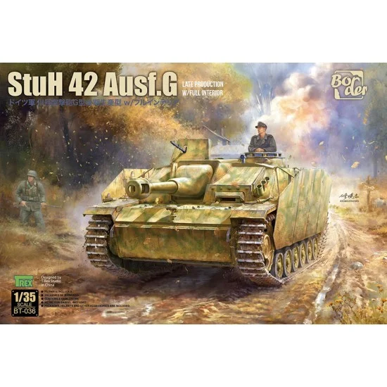 Border Model BT-036 1/35 StuH 42 Ausf.G Late Production with Full Interior