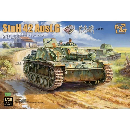 Border Model BT-045 1/35 StuH 42 Ausf.G Early Production with Full Interior