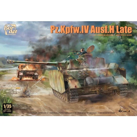 Border Model BT-050 1/35 Pz.Kpfw. IV Ausf.H Late Medium Tank