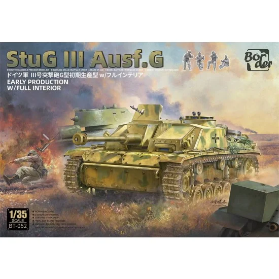 Border Model BT-052 1/35 StuG III Ausf. G Early Production with Full Interior