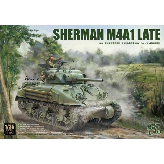 Border Model BT-056 1/35 Sherman M4A1 Late Medium Tank