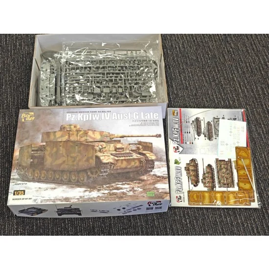 Border Model SP-BT-001 1/35 PzKpfw.IV Ausf.G Late Medium Tank Sd.Kfz.161
