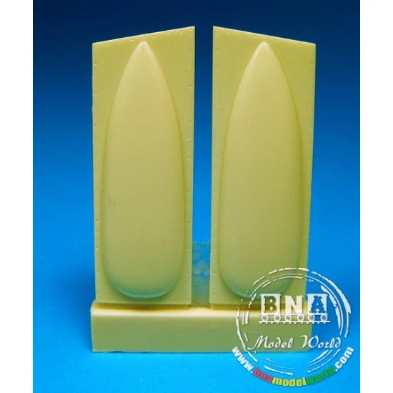 Barracuda BR-32007 1/32 Spitfire Gun Covers with Wide Blister for Tamiya kit