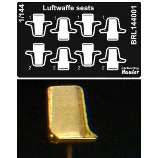 Brengun BRL144001 1/144 Luftwaffe Seats for Aircrafts - Model Planes