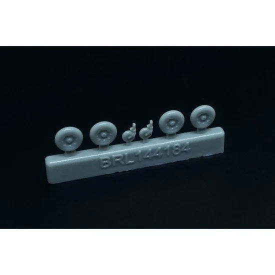 Brengun BRL144184 1/144 Messerschmitt Bf-109 K Wheels (2 sets)