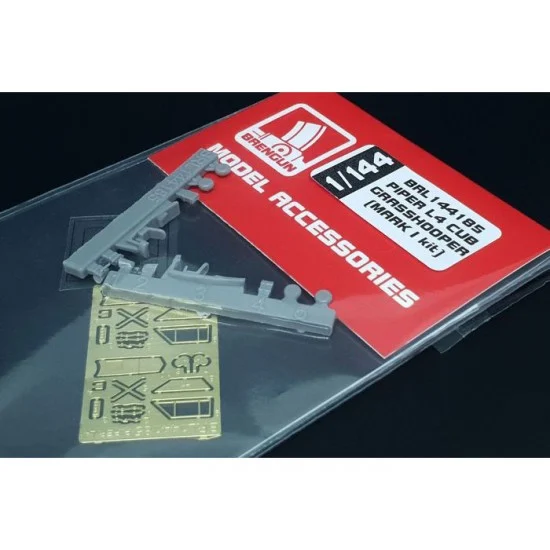 Brengun BRL144185 1/144 Piper L4 Cub / Grasshooper Detail Parts for Mark I kit (2 sets) - Model Planes