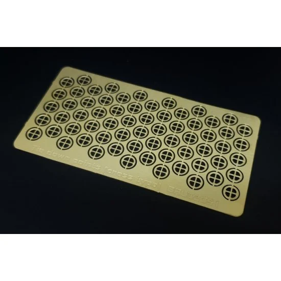 Brengun BRL32051 1/32 Tie Down Points (cross type) - Model Planes